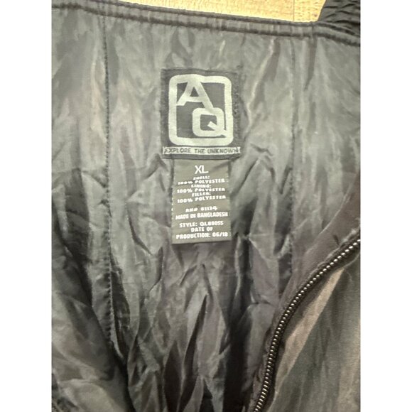 AQ Explore The Unknown XL Black Insulated Snow Bib Overalls Womens - Picture 4 of 6